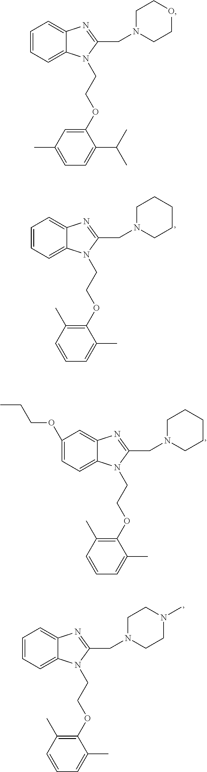 Benzimidazole derivatives as selective blockers of persistent sodium current