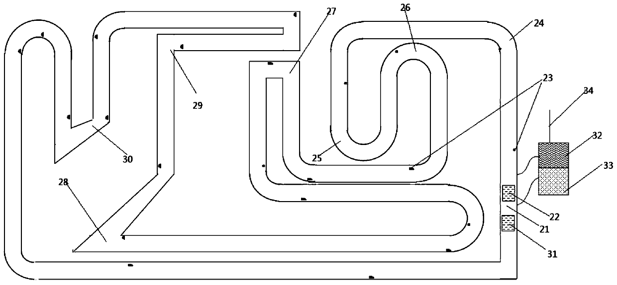 Under-stress individual hand-and-foot coordination and emergency/strain ability measuring and training system