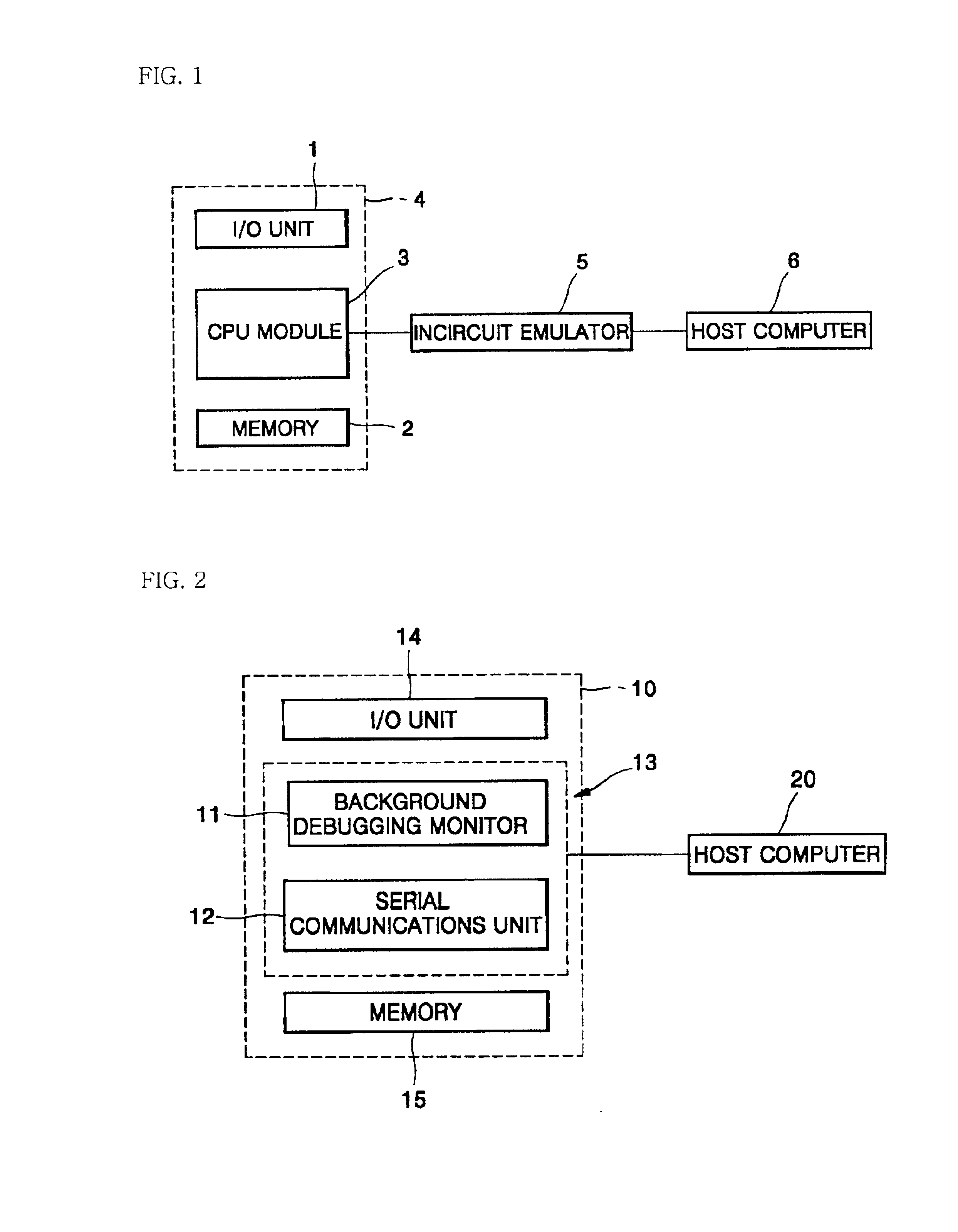 Central processing unit for easily testing and debugging programs