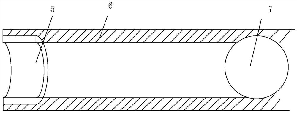 Lightning protection device and method for wind turbine blade of wind power plant