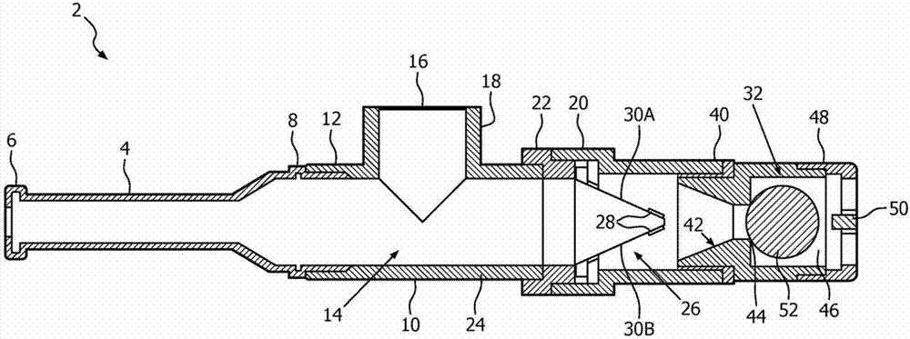 Vibratory positive expiratory pressure device