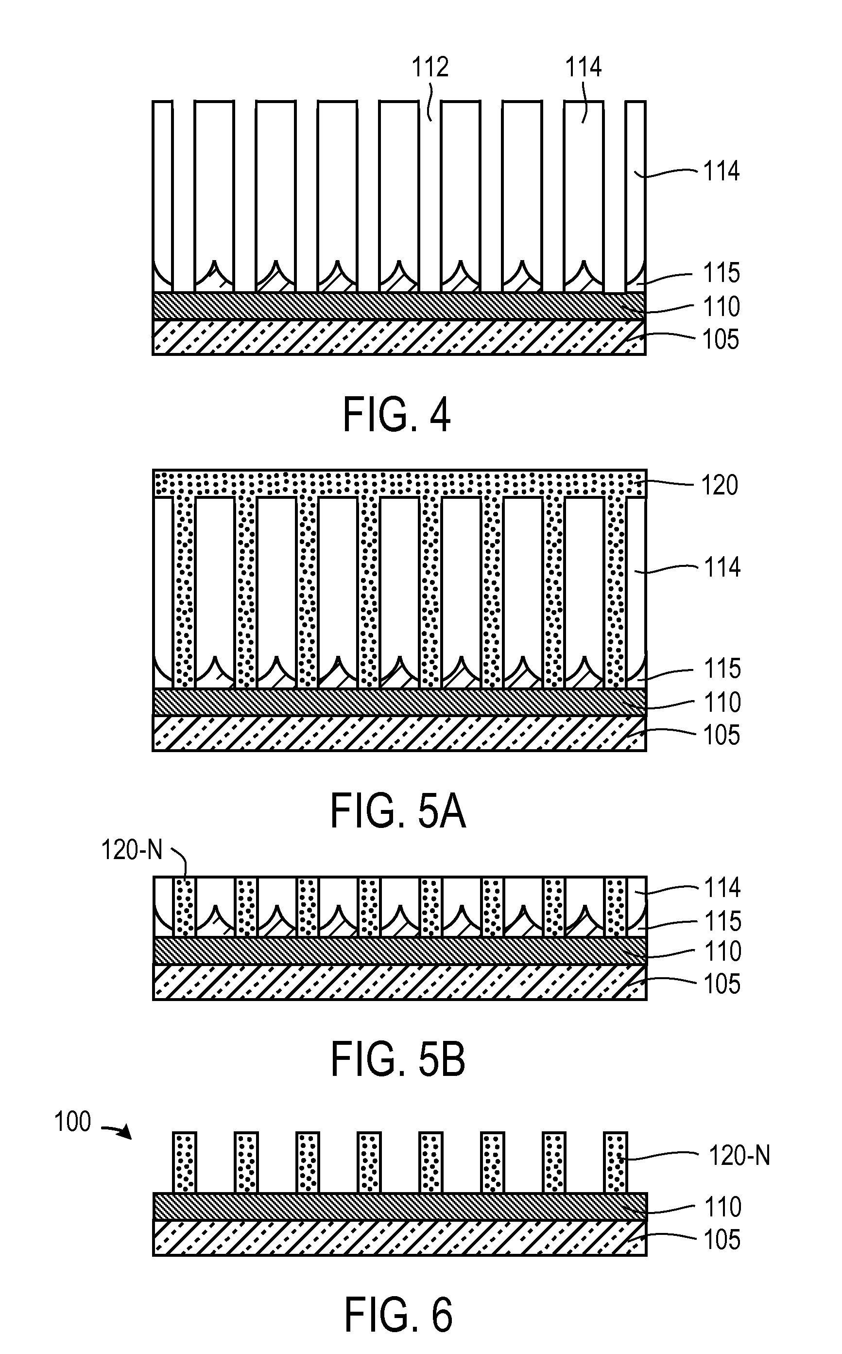 Multi-layer variable micro structure for sensing substance
