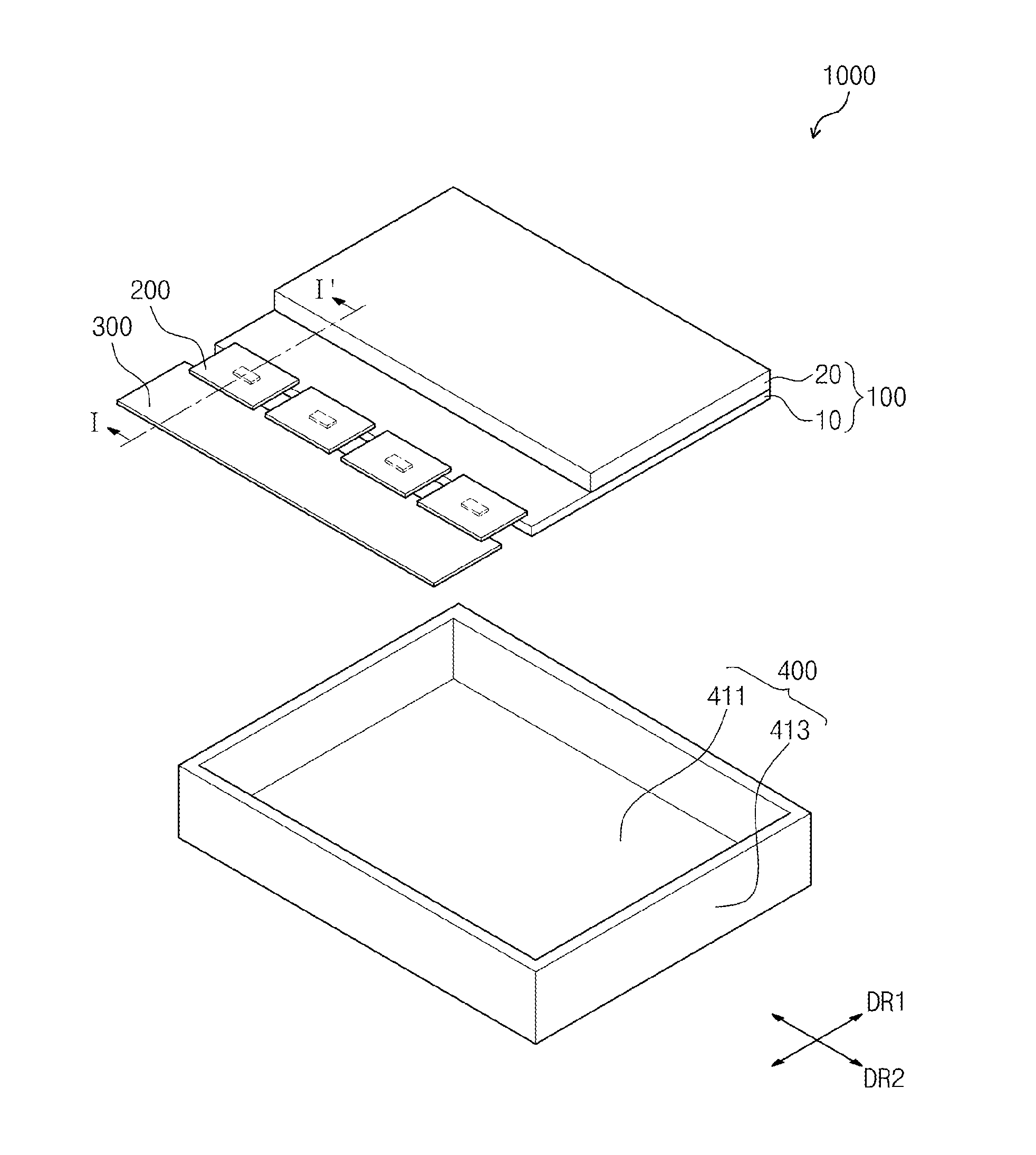 Chip-on-film package and display device having the same