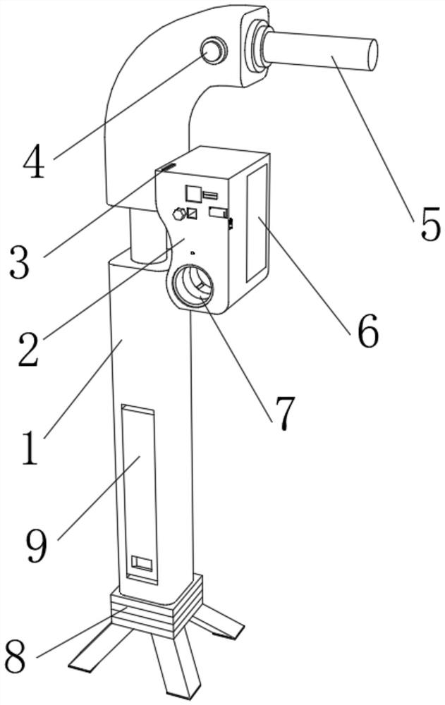 Device and method for testing blood pressure and blood sugar of old people