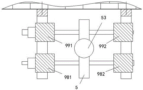 Bracket bearing and locking device