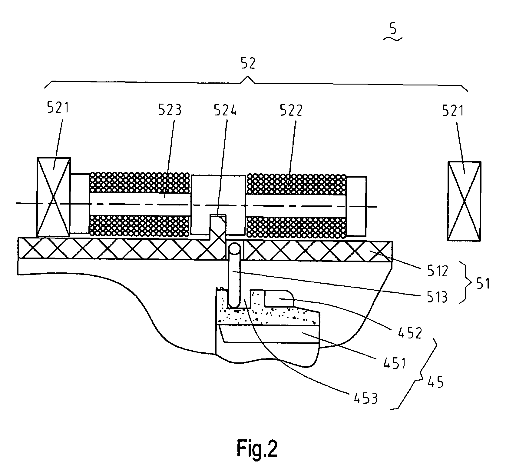 Power tool having control system for changing rotational speed of output shaft