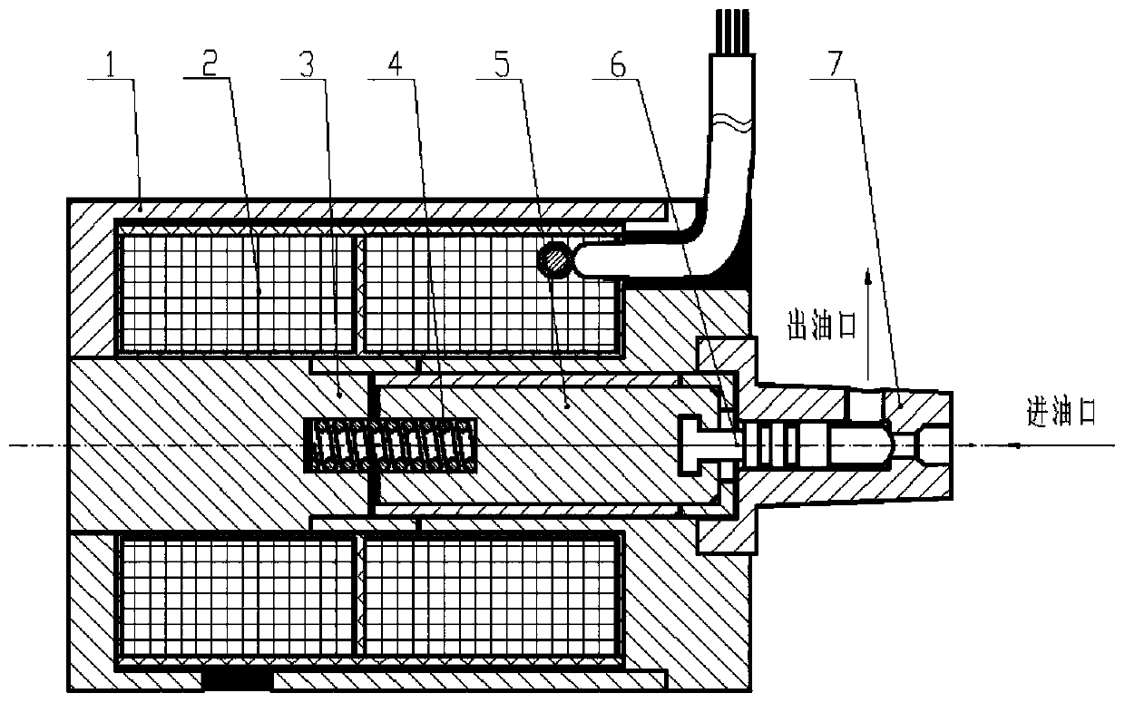 A miniature normally closed solenoid valve with a two-stage armature structure