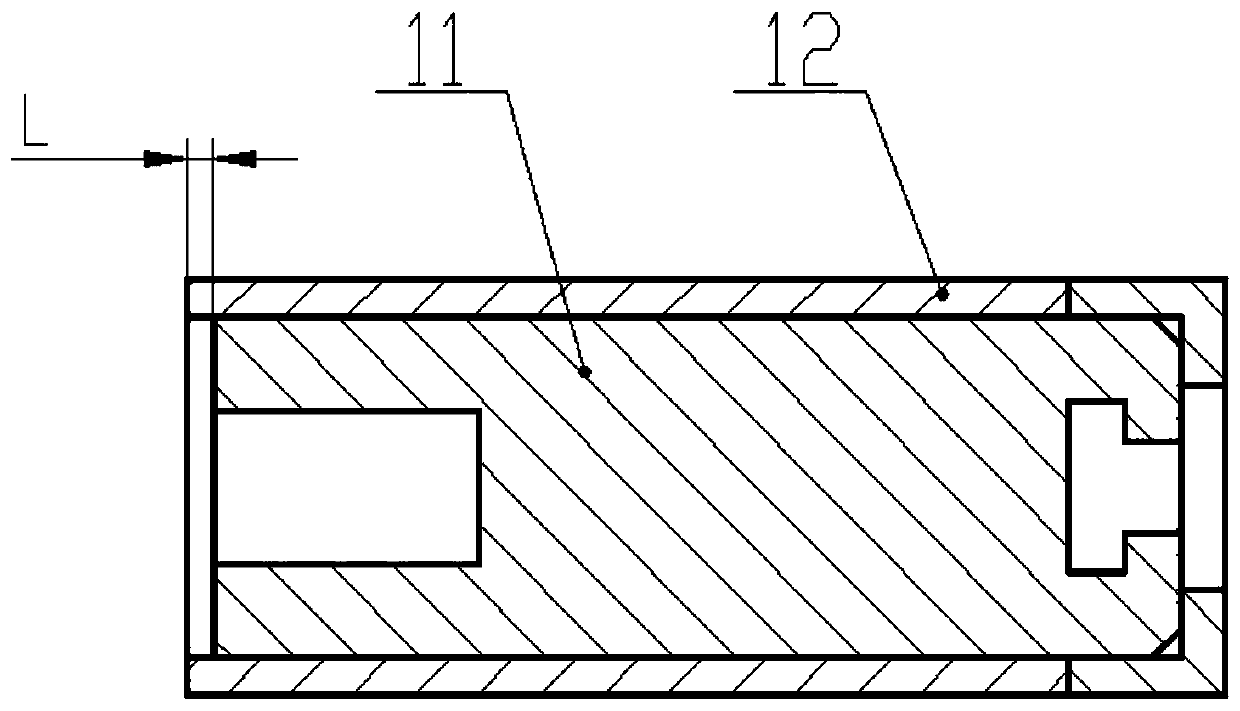 A miniature normally closed solenoid valve with a two-stage armature structure