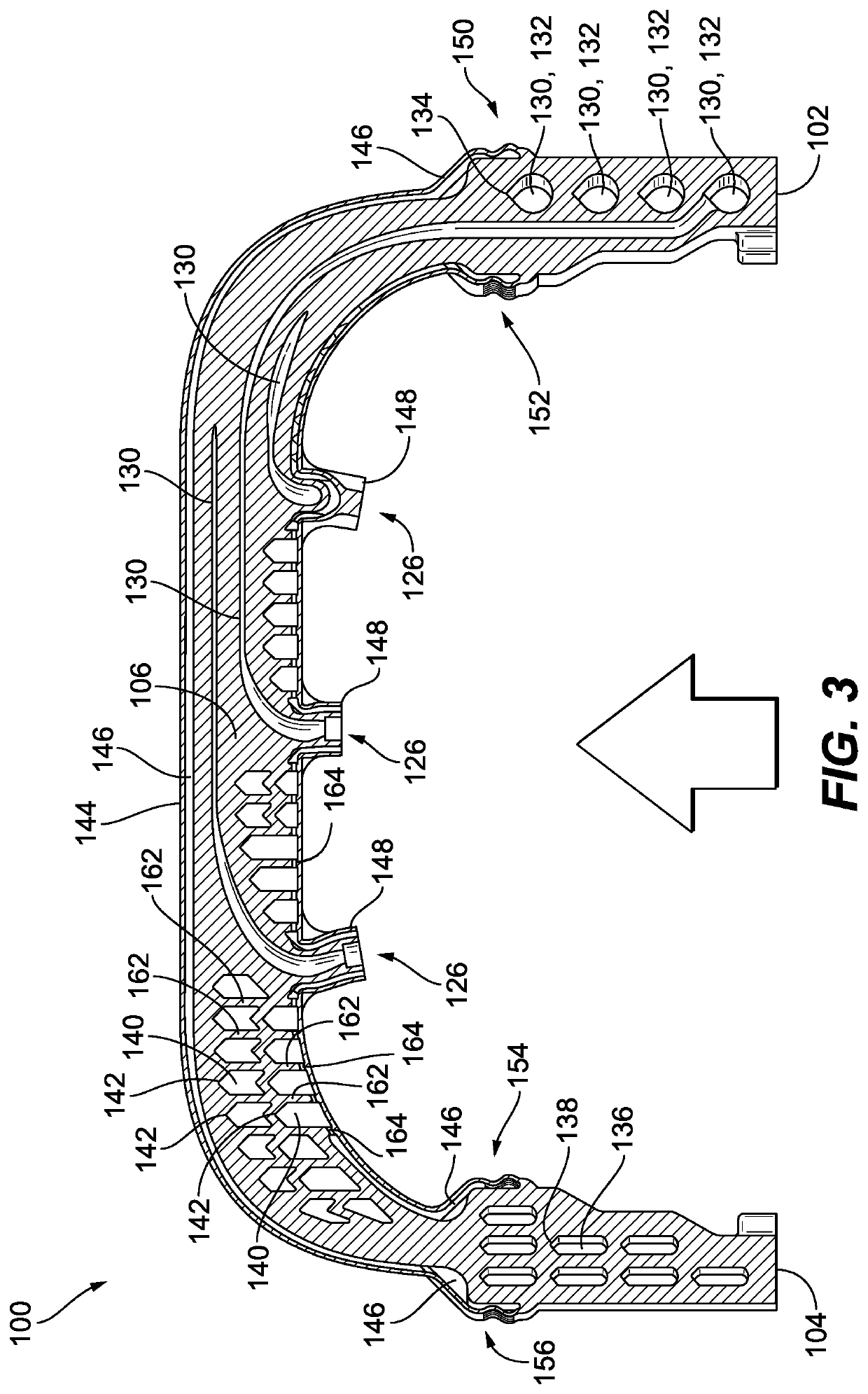 Heat shielding for internal fuel manifolds