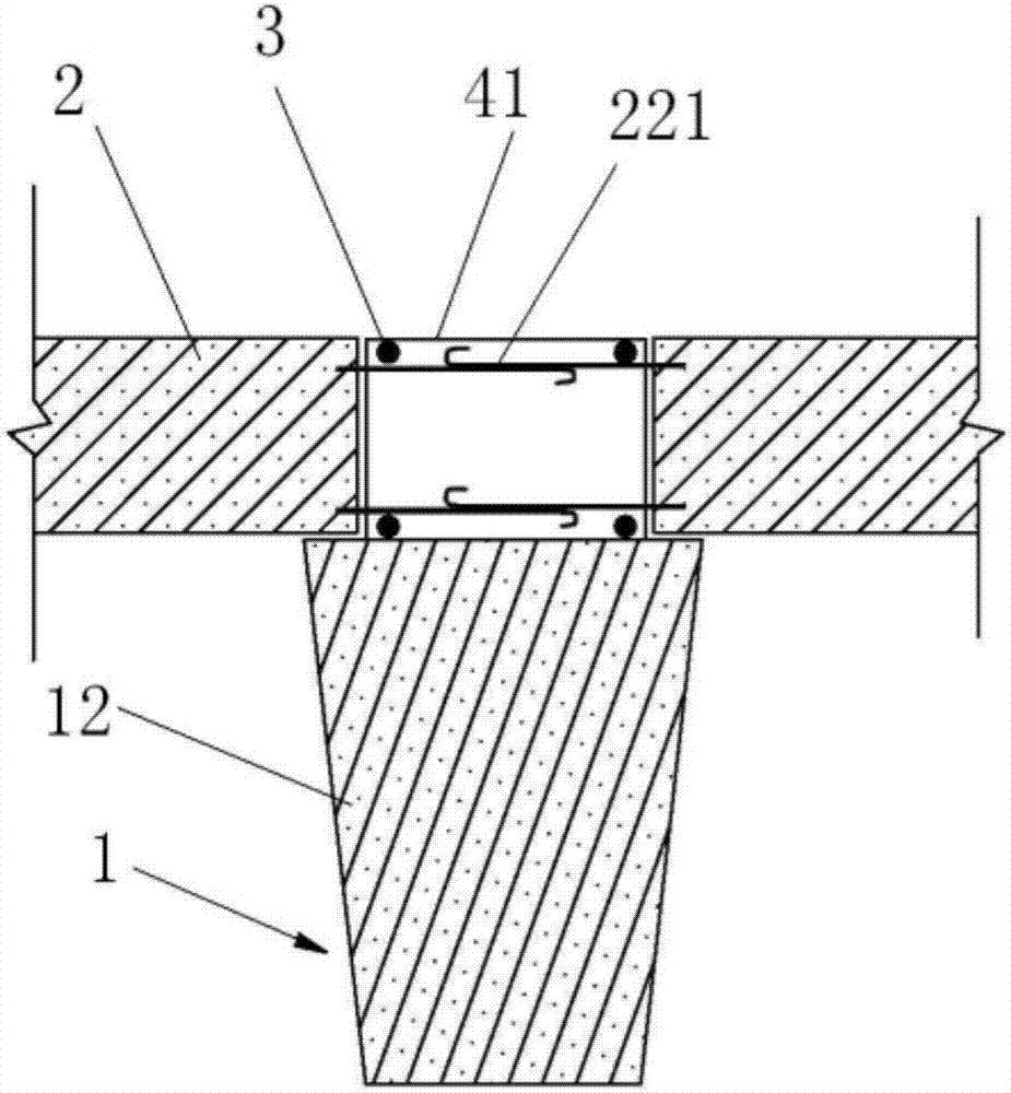 Fabricated floor panel and manufacture method