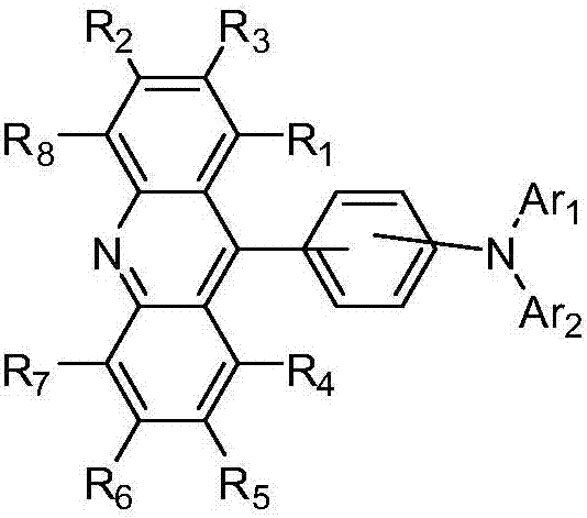 Novel acridine compound and organic light-emitting devices thereof