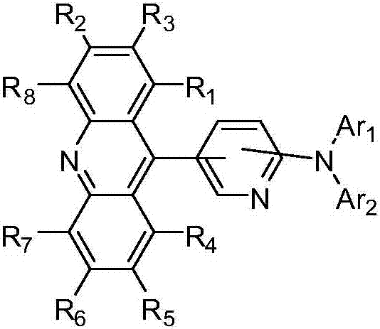 Novel acridine compound and organic light-emitting devices thereof