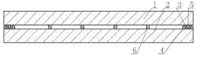 Flat low-altitude glass and manufacturing method thereof