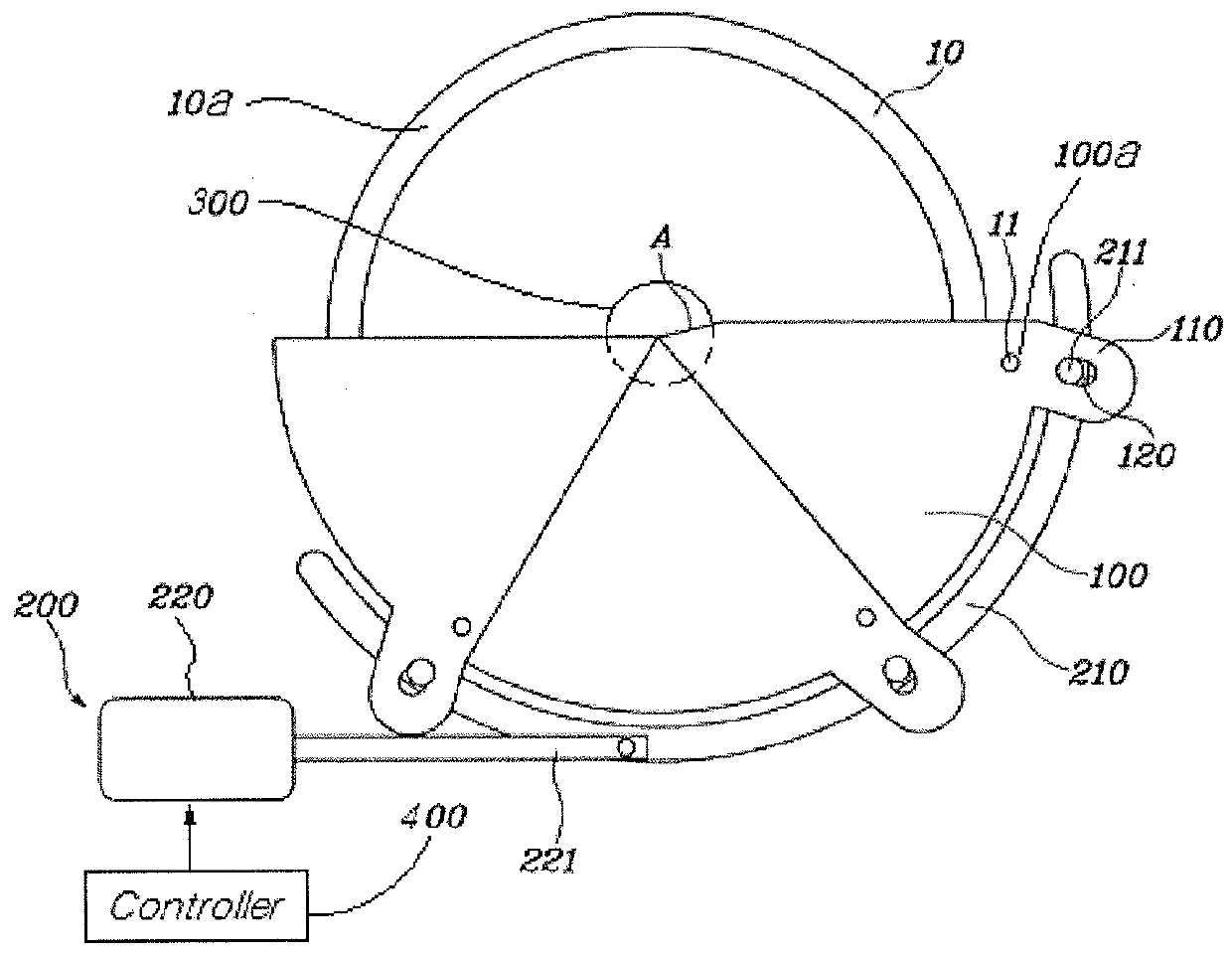 Shielding apparatus for vehicle lamp