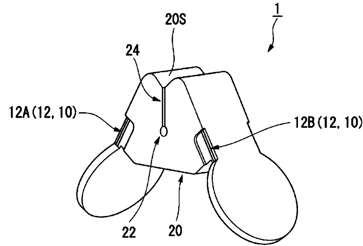 Medical clip and treatment tool system