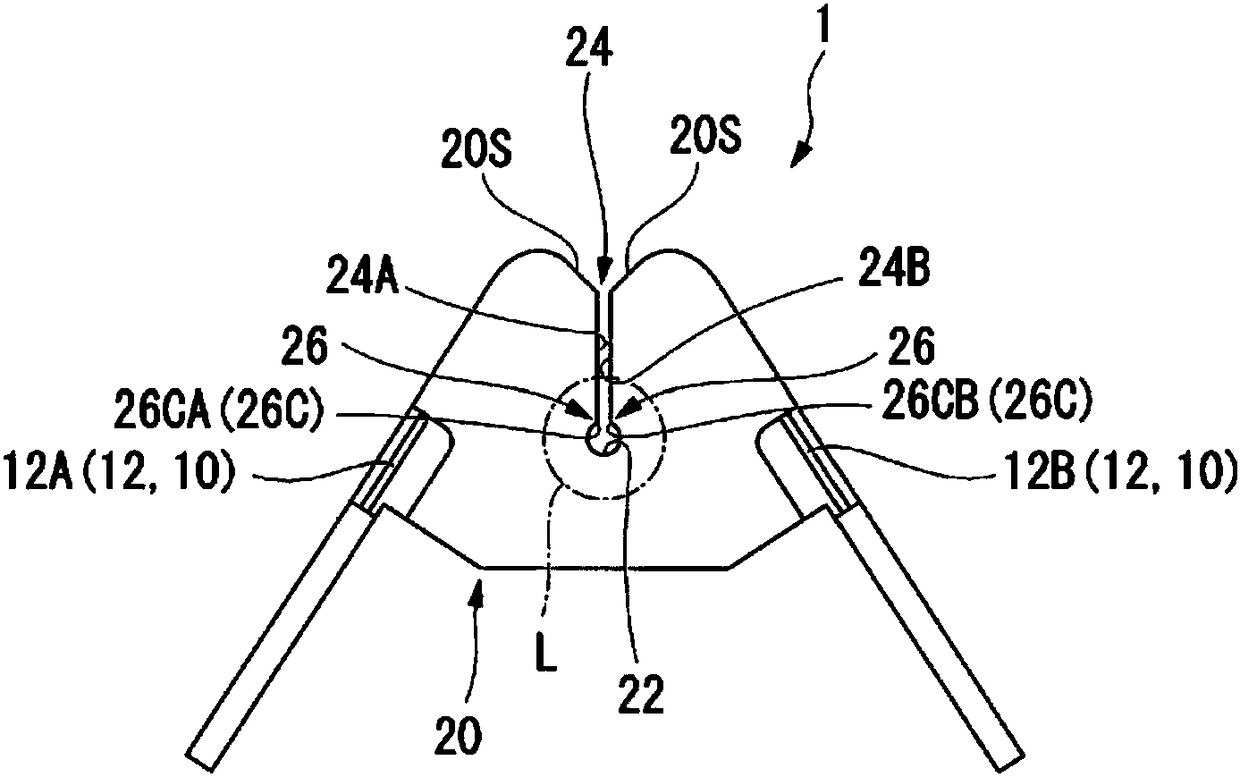 Medical clip and treatment tool system