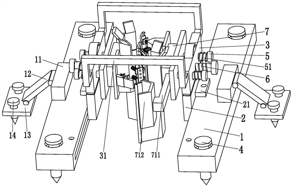 A foundation pit support device and construction method using steel sheet piles