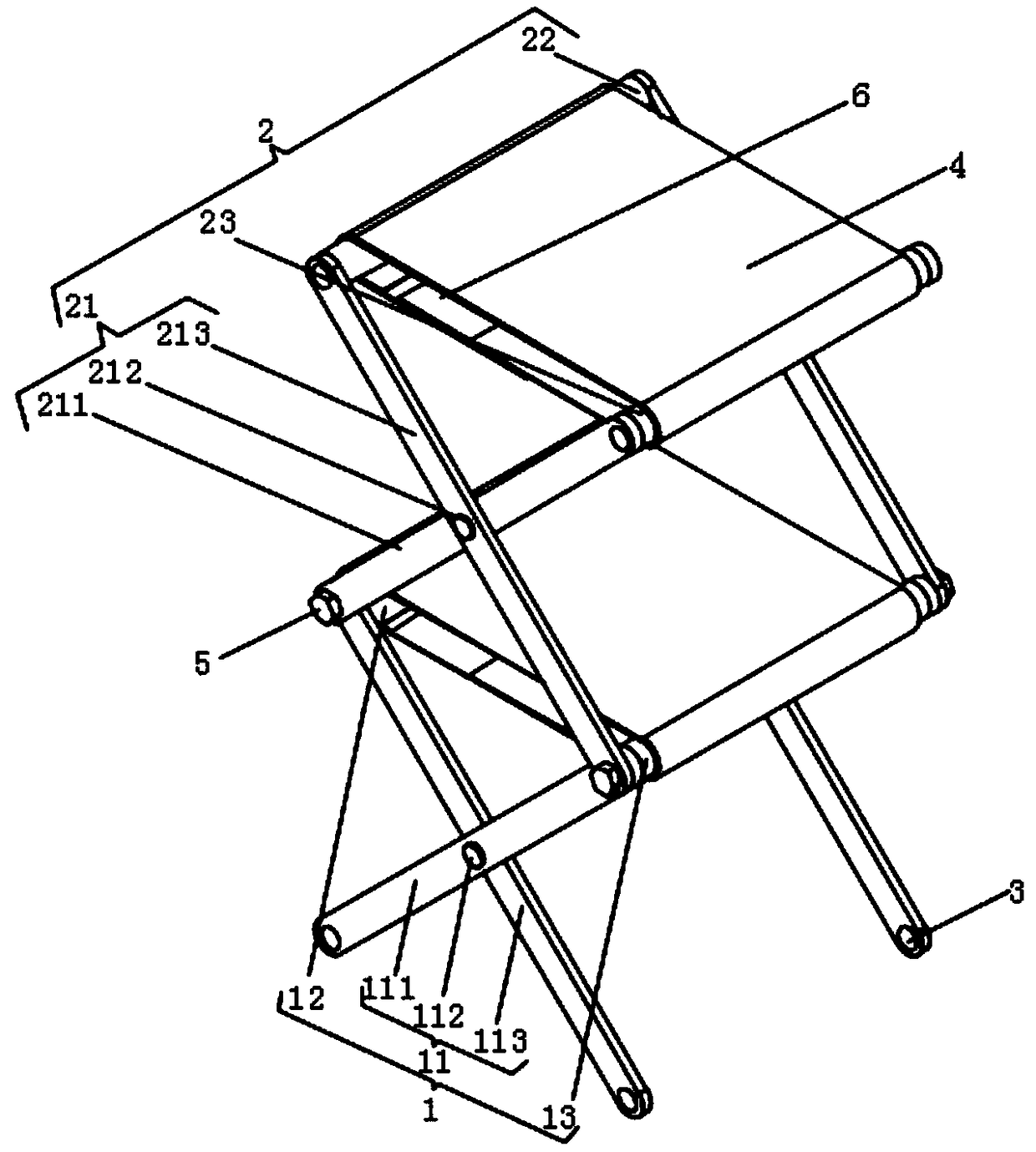 Folding type plastic frame - Eureka | Patsnap develop intelligence library
