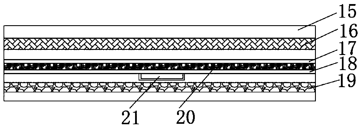 Fabricated building having space capable of being largened and applying cement prefabricated components