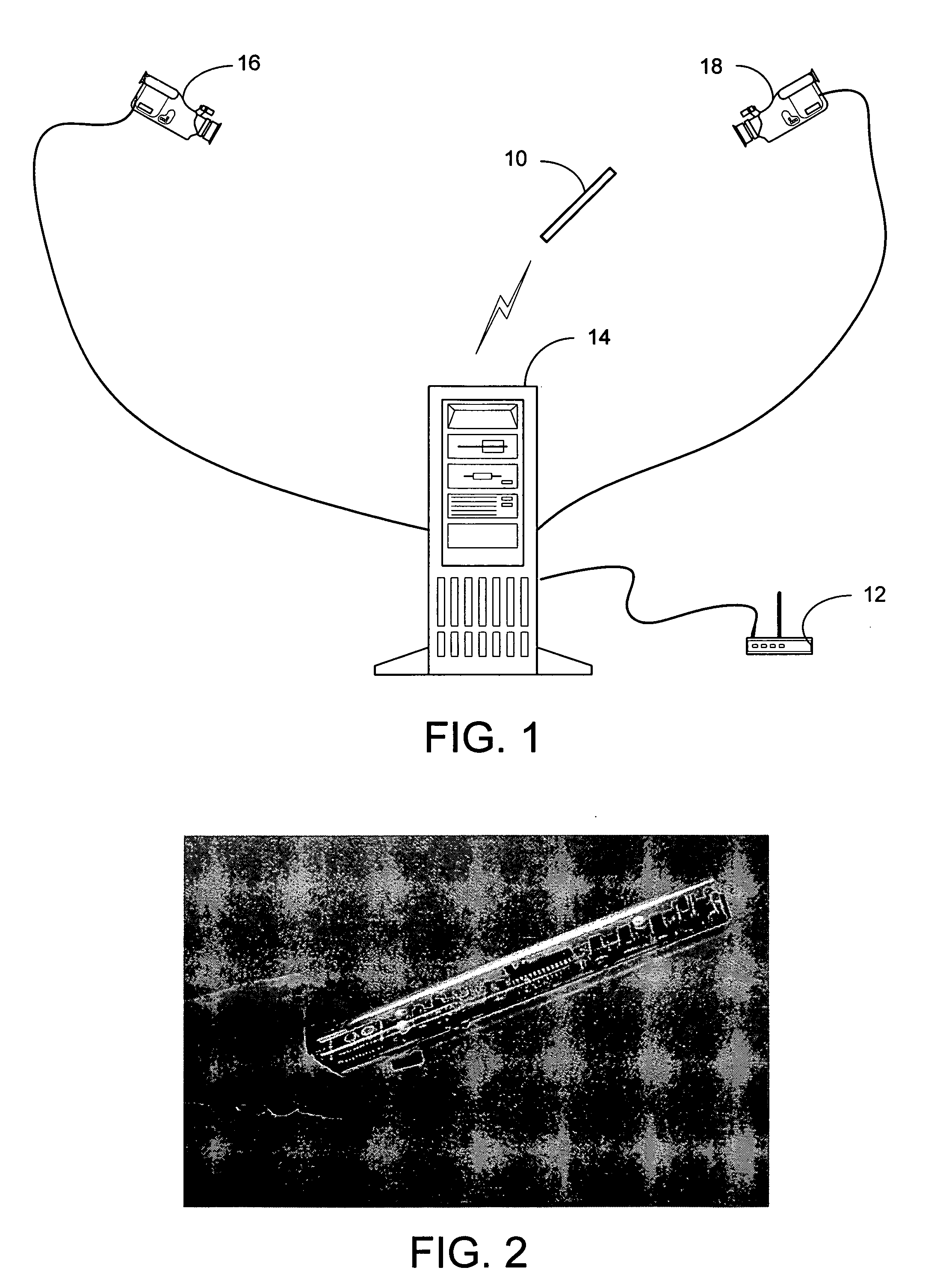 System and process for selecting objects in a ubiquitous computing environment