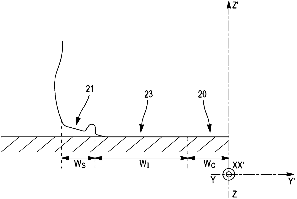 Tyre tread for an agricultural vehicle