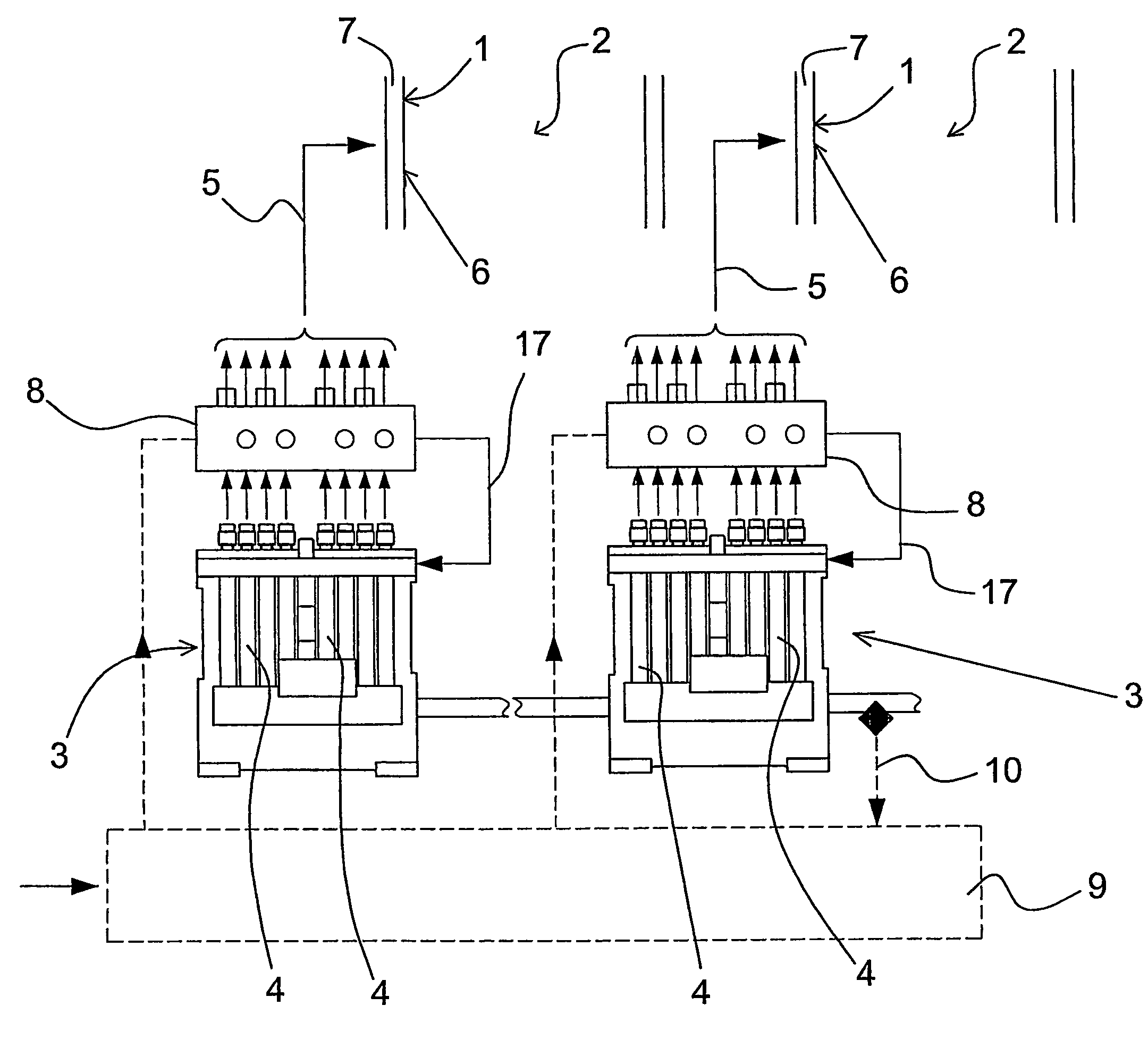 Method and apparatus for lubricating cylinder surface in large diesel engines