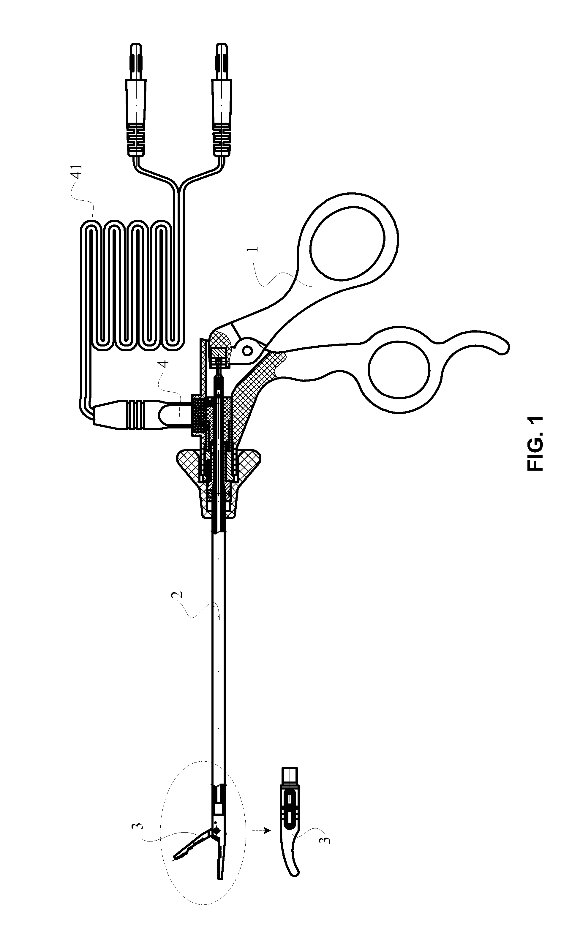 Anti-sticking electrosurgical instrument