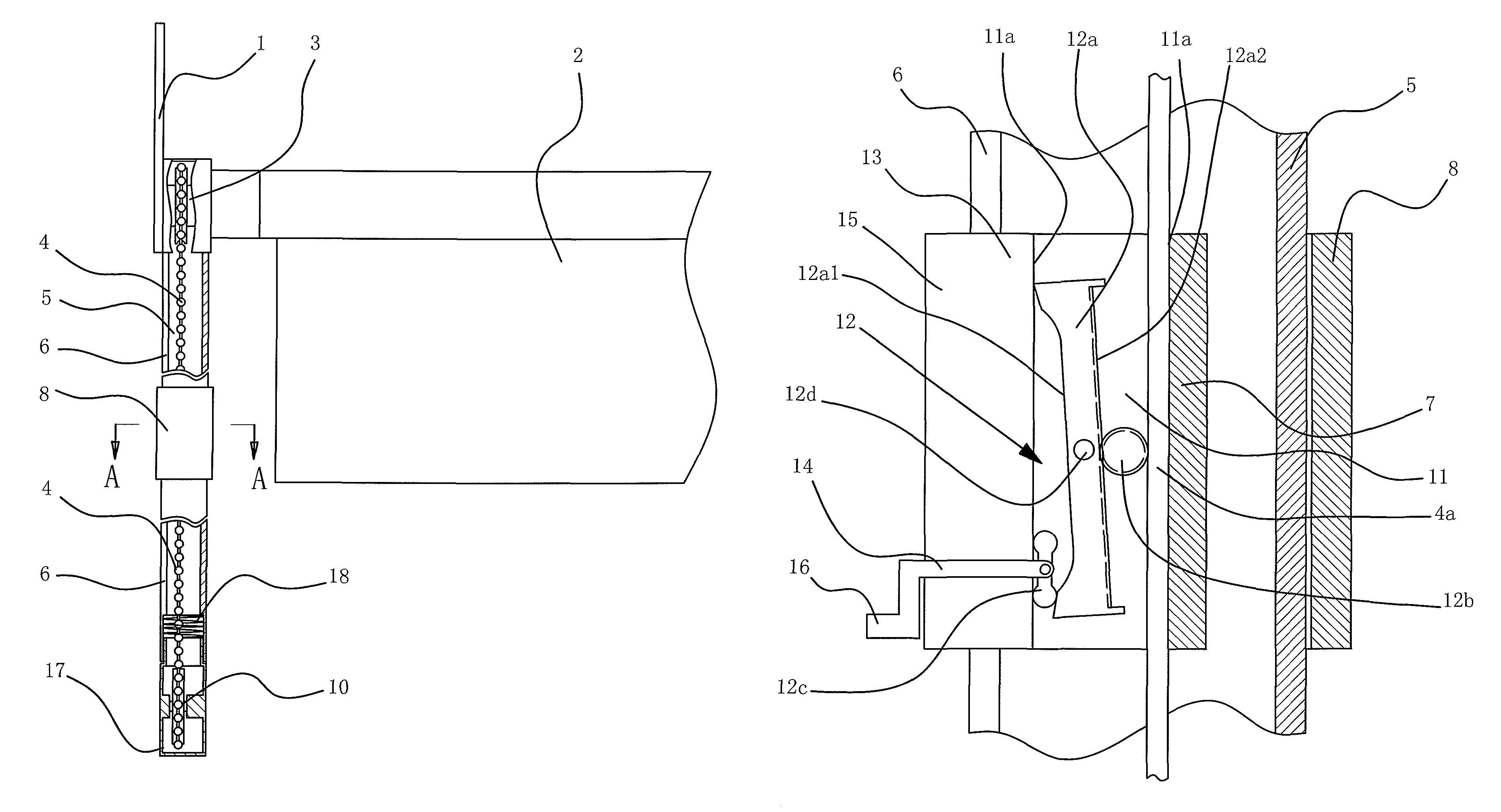 Bidirectionally operable/switchable pull cord mechanism for a window shade