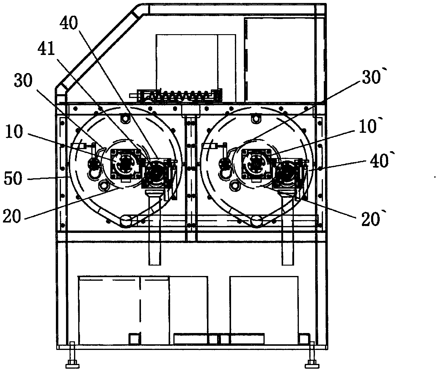 Separating and recycling equipment and method for magnetic mud in cutting waste liquid
