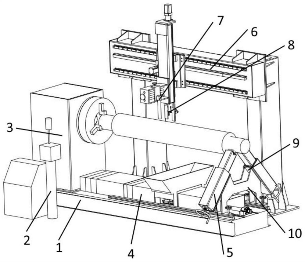 Automatic submerged arc surfacing welding equipment for roller and welding method thereof