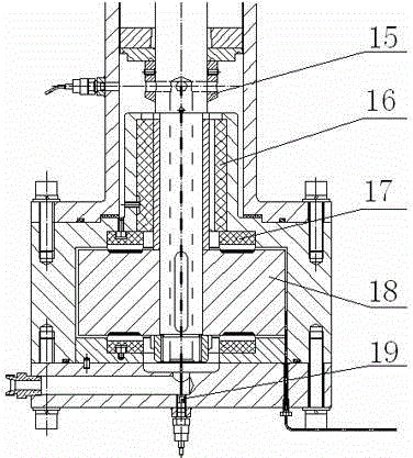 Test platform and test method for hydraulic loss of shielded motor rotor system
