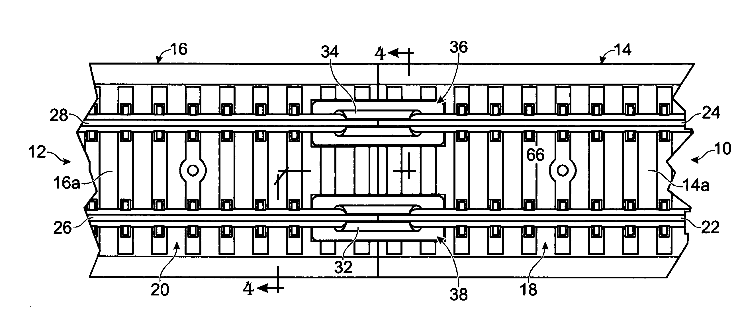 Combined track-railbed joining apparatus