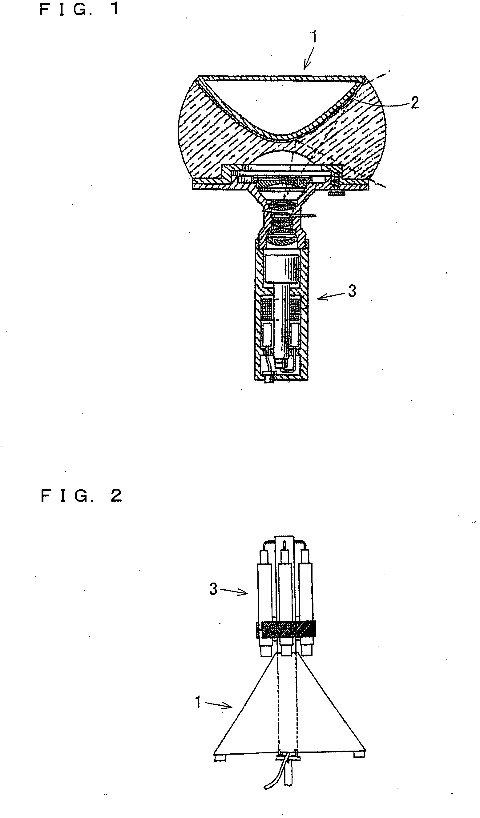 Panoramic three-dimensional adapter for an optical instrument and a combination of such an adapter and such an optical instrument