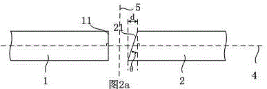 Method and device for enabling optical fiber preforming bar to be butted with tail handle