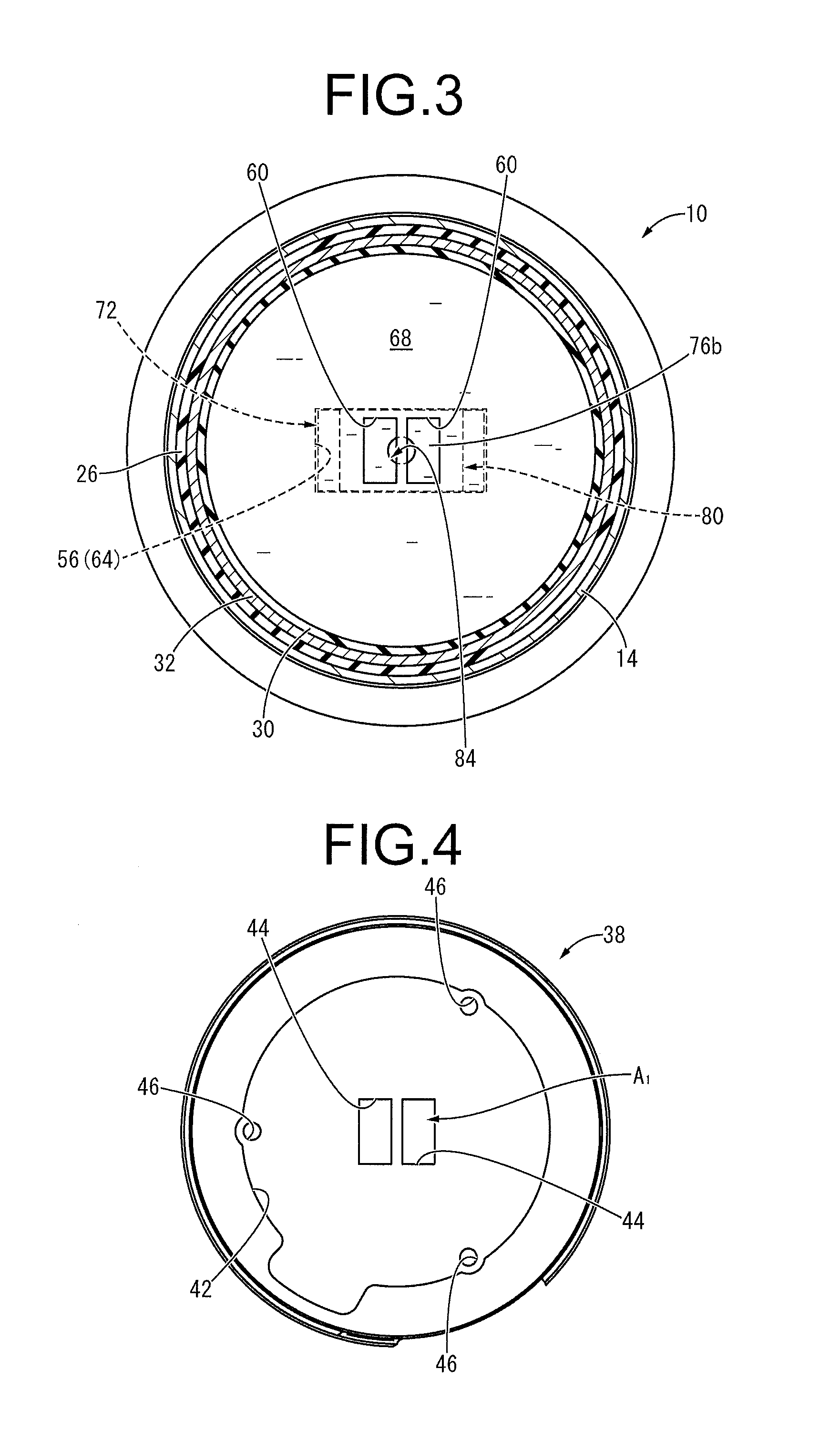 Fluid-filled vibration damping device