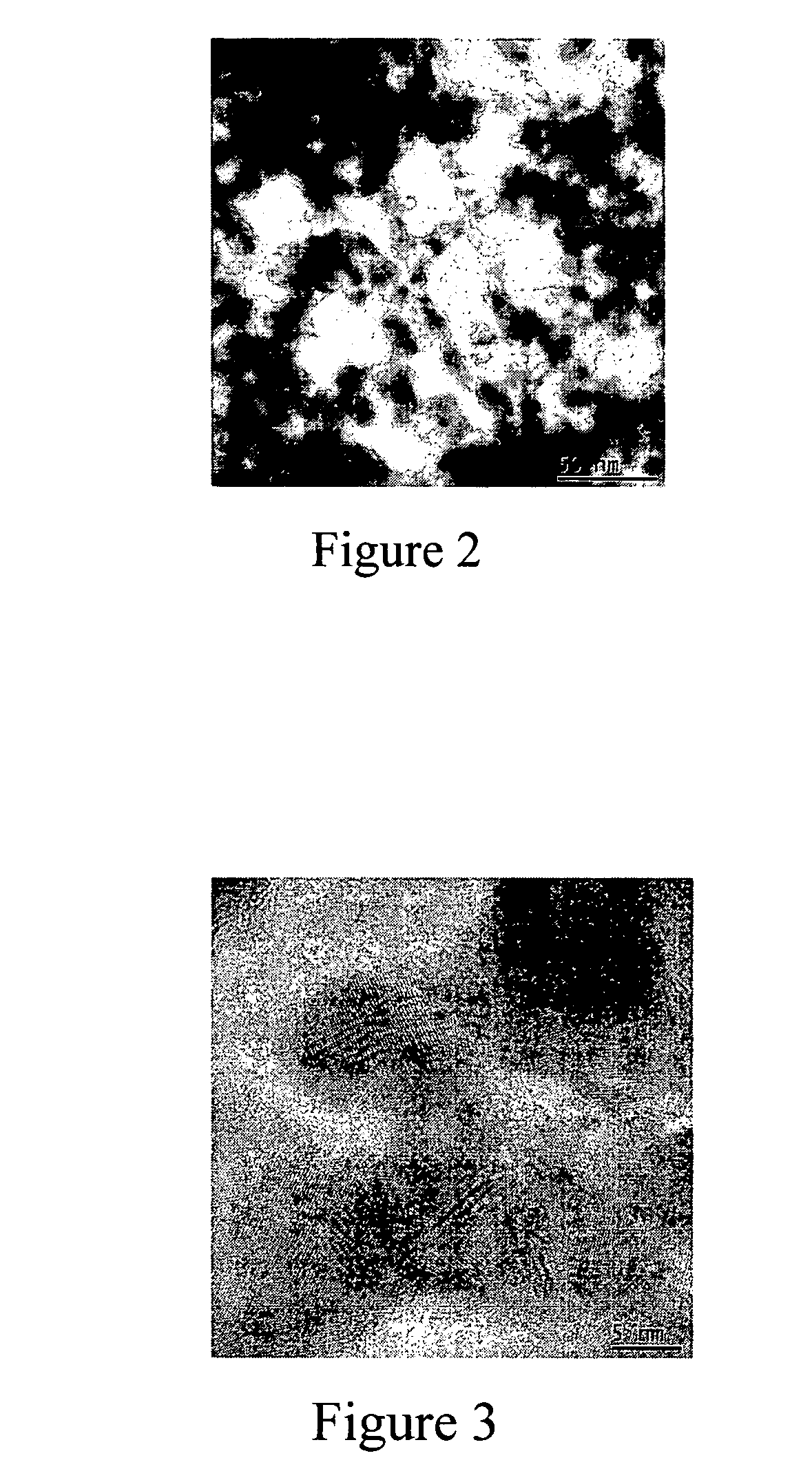Method of making nanostructured lithium iron phosphate-based powders with an olivine type structure