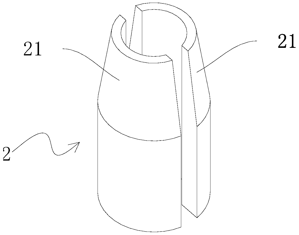 Coaxial cable shielding efficiency test dedicated load connector