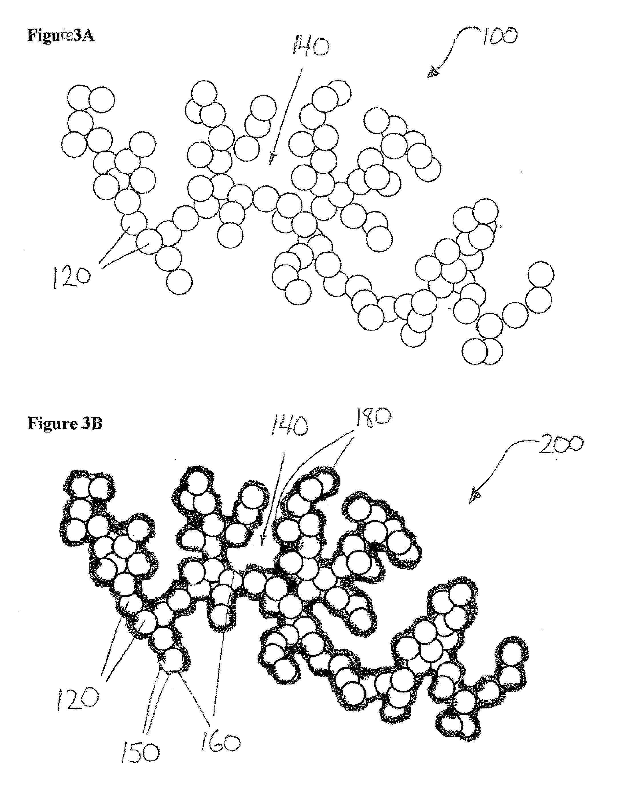 Porous clusters of silver powder promoted by zirconium oxide for use as a catalyst in gas diffusion electrodes, and method for the production thereof