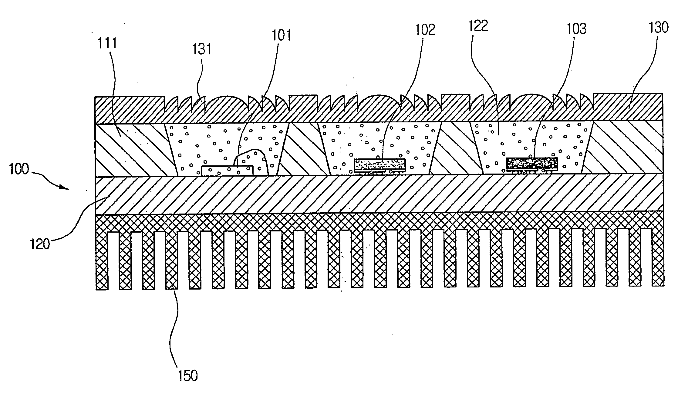 Package for Light Emitting Device and Method for Packaging the Same