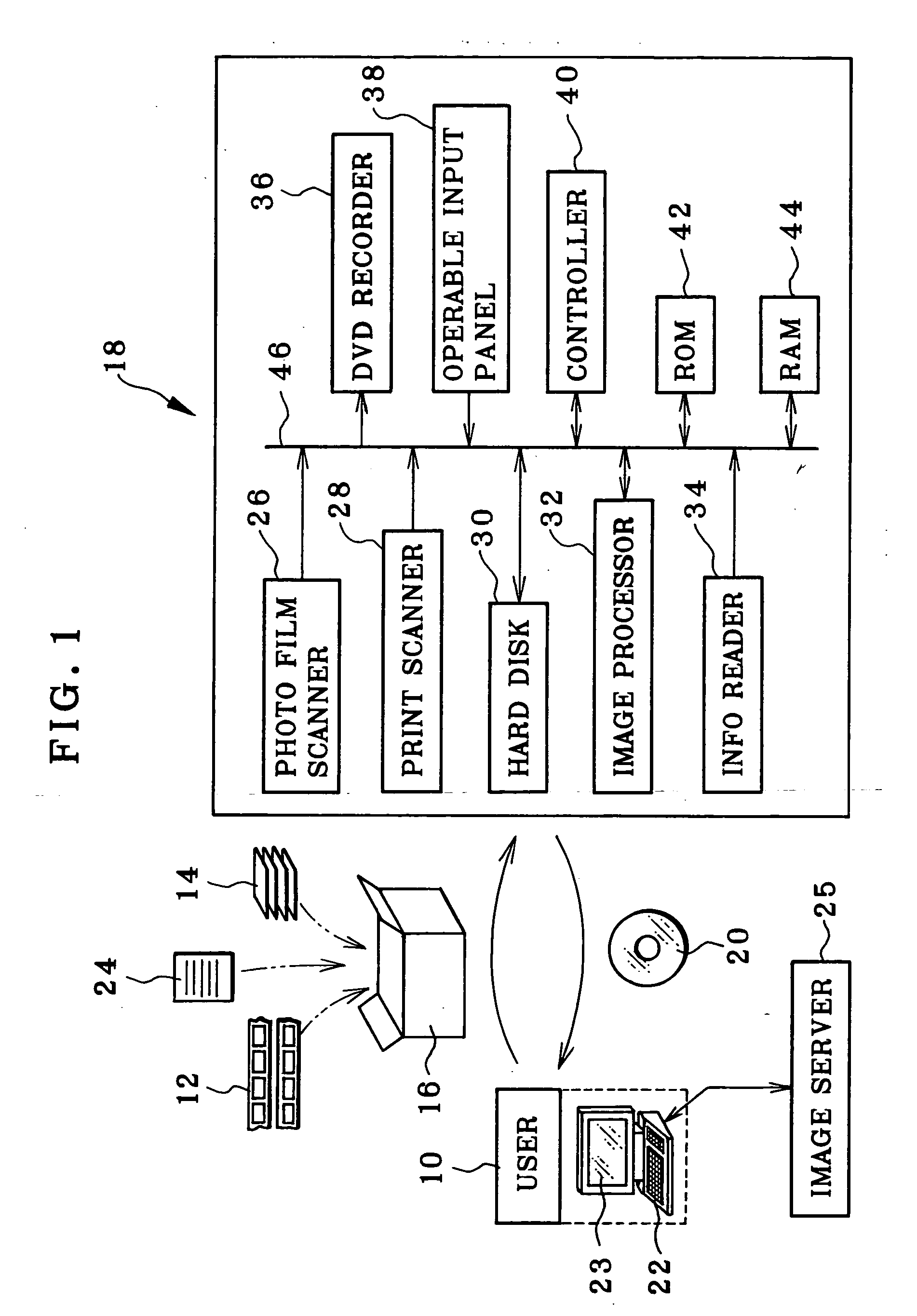 Image displaying method and apparatus, and program for the same