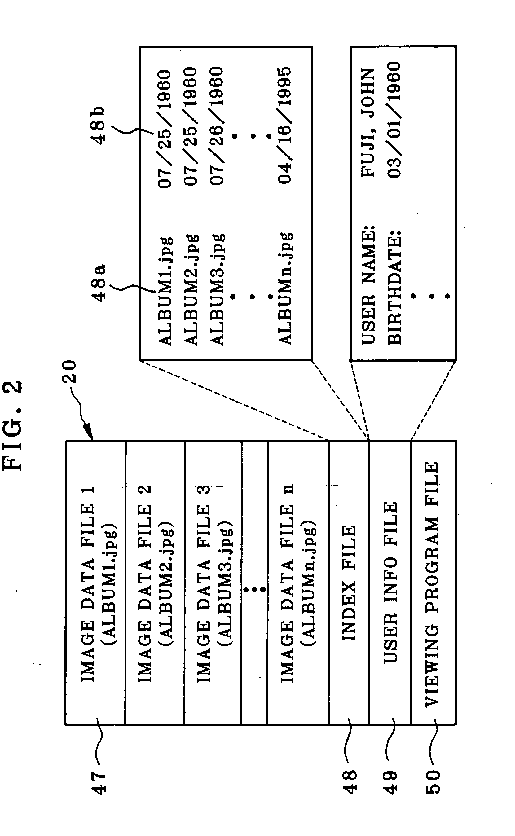 Image displaying method and apparatus, and program for the same