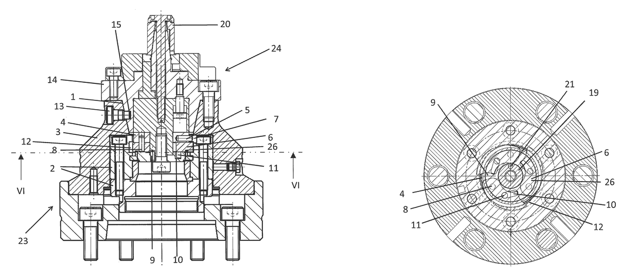 Chuck and clamp with quick change function