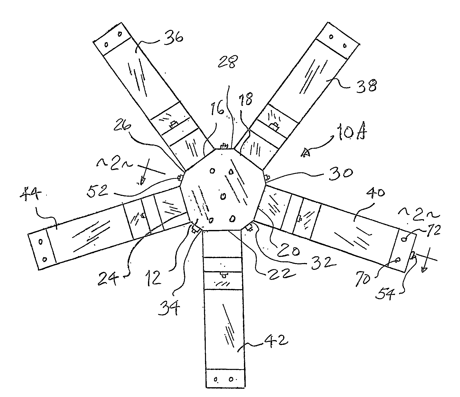 Support for an upright structure