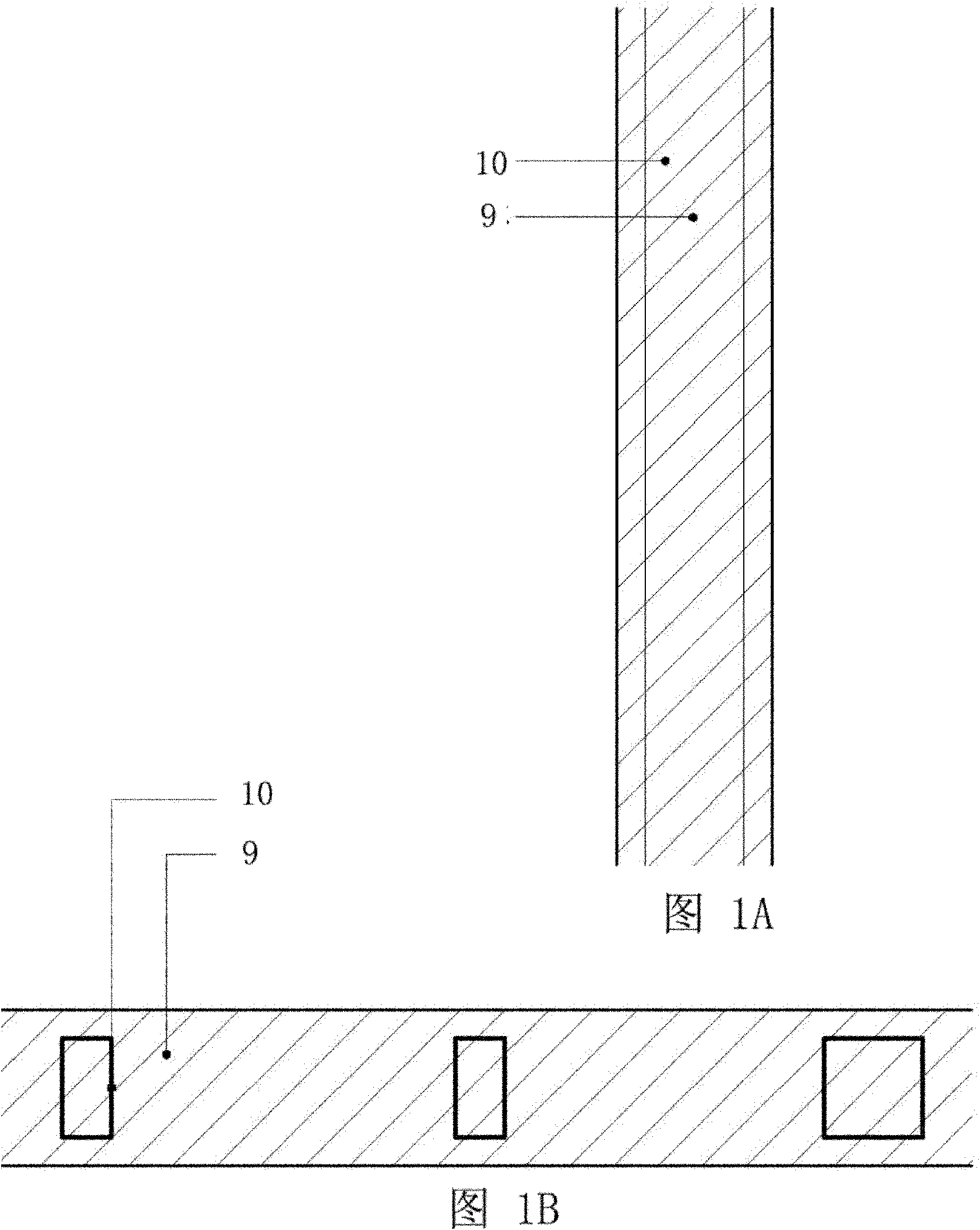 Wall with tie steel mesh structure