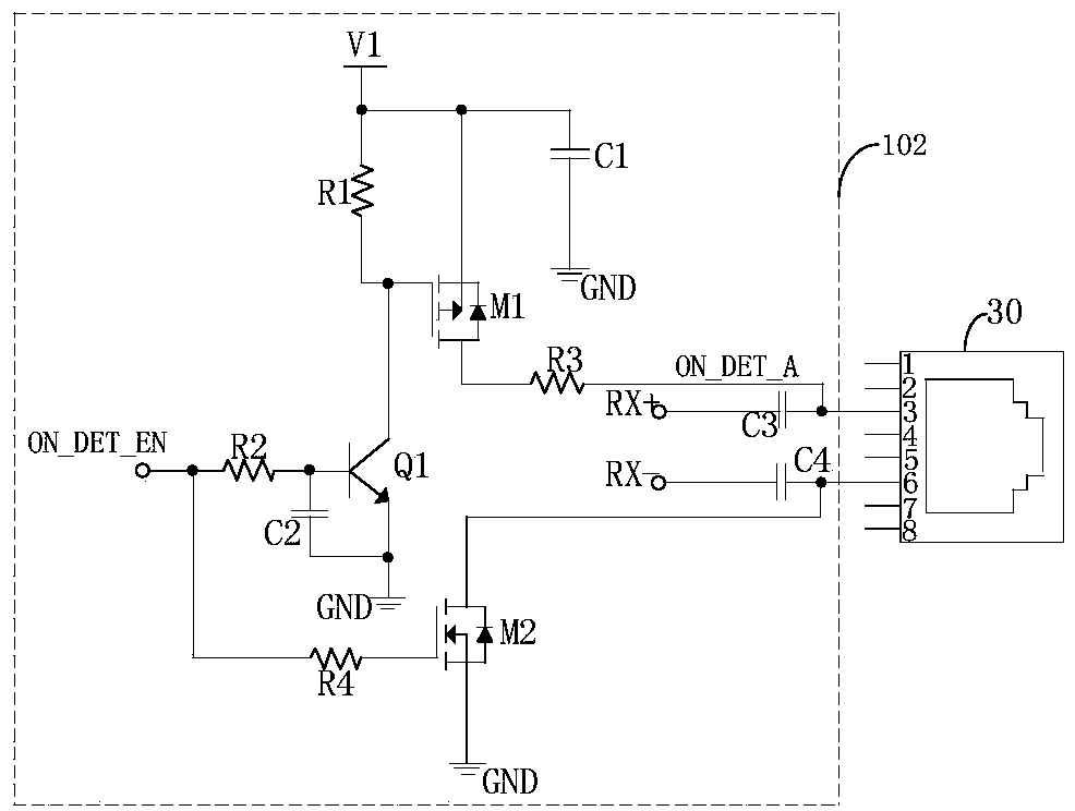 Non-standard POE power supply circuit and power supply method for network interfaces, and power supply equipment