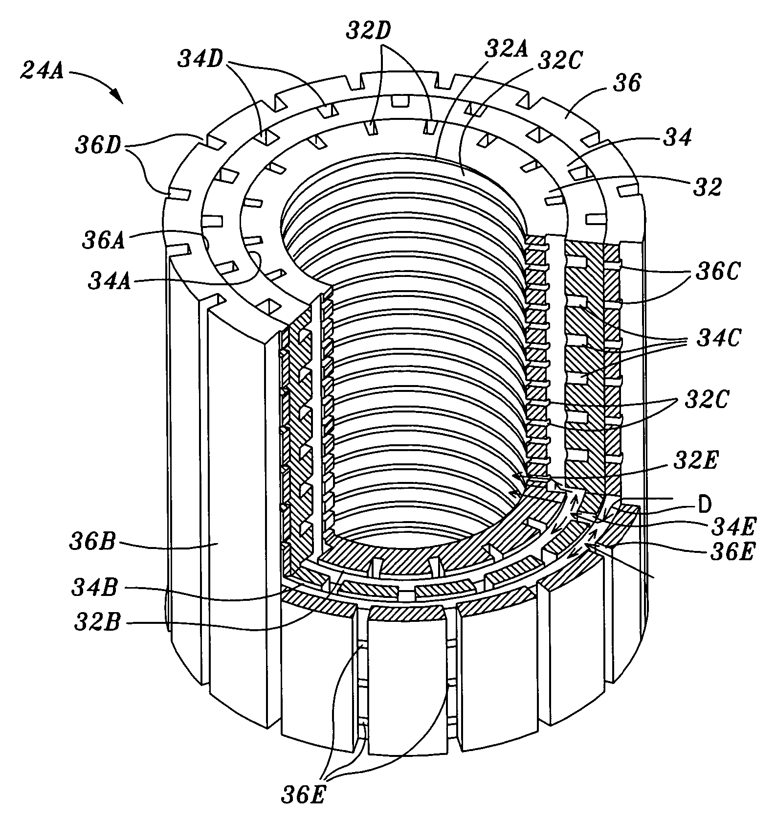 Throttle device for high fluid pressures
