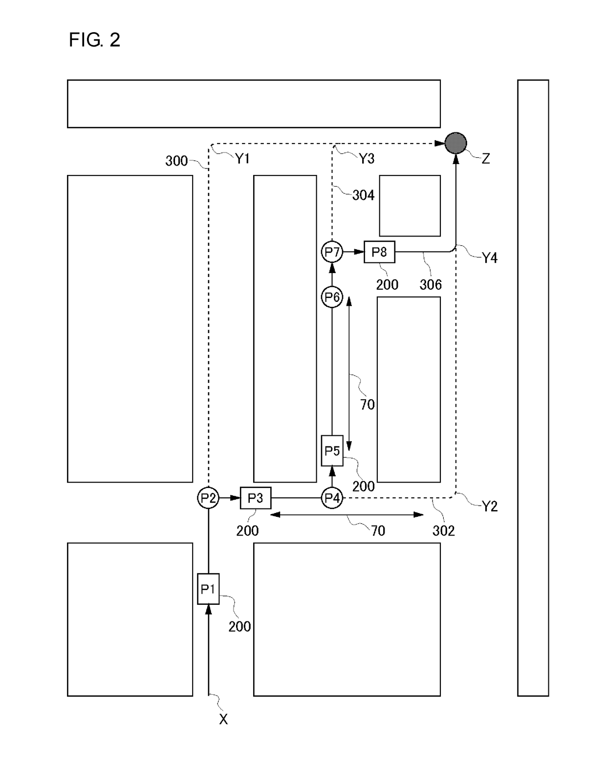 Navigation device for executing rerouting search and notification method