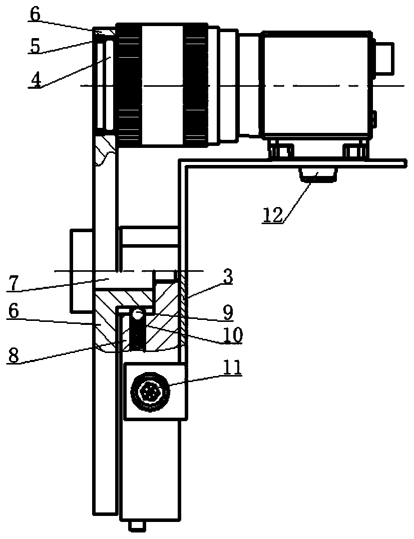 Acquisition device for crop multispectral images applied to agricultural robots