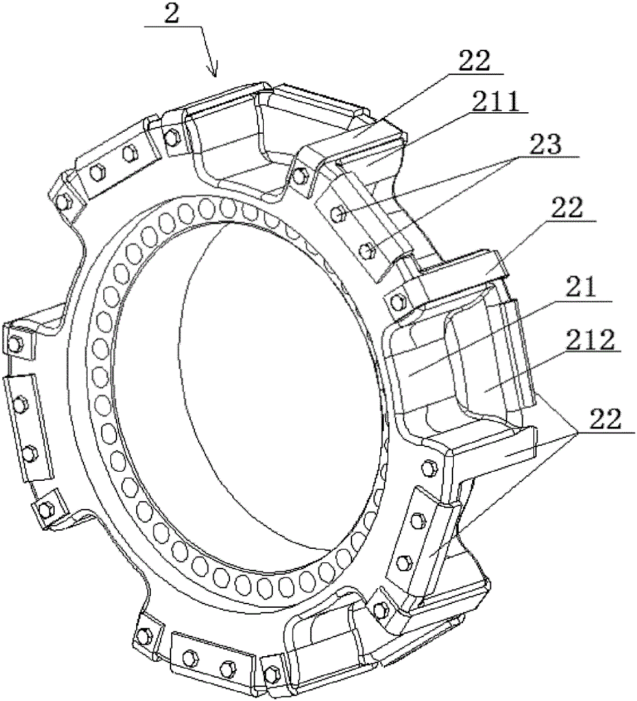 Drive wheel assembly, crawler drive mechanism of crane and matching adjustment method thereof