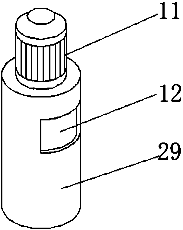 Spraying, grinding and mixing integrated device for decoration engineering